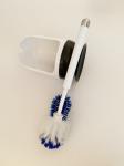 12x40cm Toilet Bowl Brush And Holder For Bathroom Storage PP Bristles