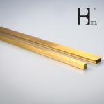 Rustproof Brass Square Bar Stock Smooth Surface Square Brass Rod