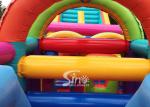Colorful Children Interactive Game Inflatable Lead Free PVC Tarpaulin
