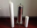 Single stainless cartridge filter housing 0.1 micron 0.2 micron 0.45 micron