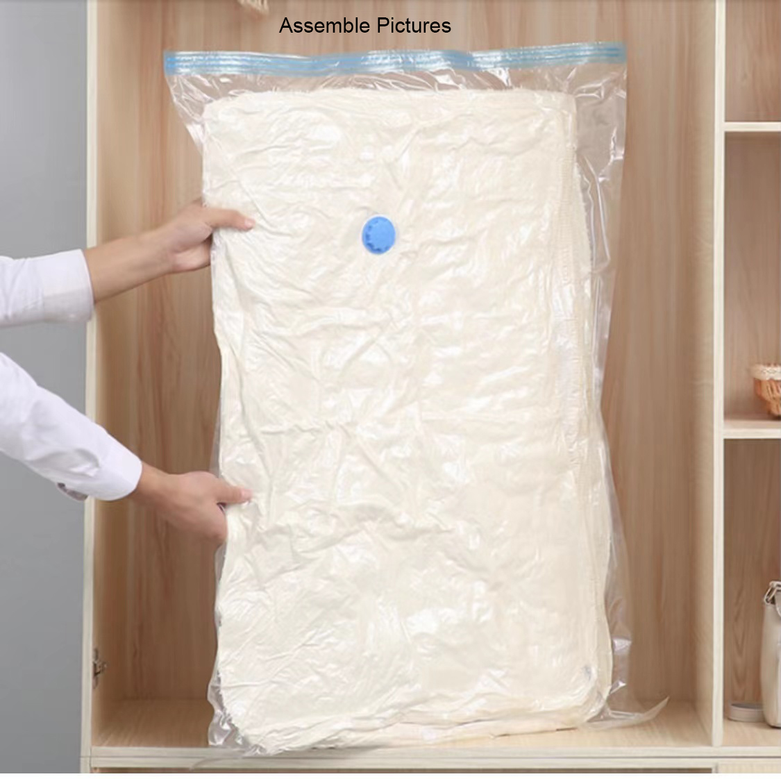 Clothing Packaging Bag Quilts And Clothes Air Suction Vacuum Compression Bag