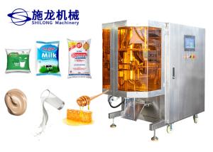Quality 3kw 2500ml OPP Liquid Honey Pouch Packing Machine 60 Bags / Min wholesale