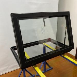Quality Water Repellent Alu Skylight Shed Manual Aluminium Skylight Frame 6mm+15A+6mm wholesale