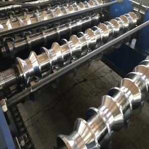 Quality High Speed Beautiful Roof Tile Roll Forming Machine 220v For Ppgi Steel wholesale