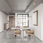 Stylish space-saving apartment furniture dining table Support customization