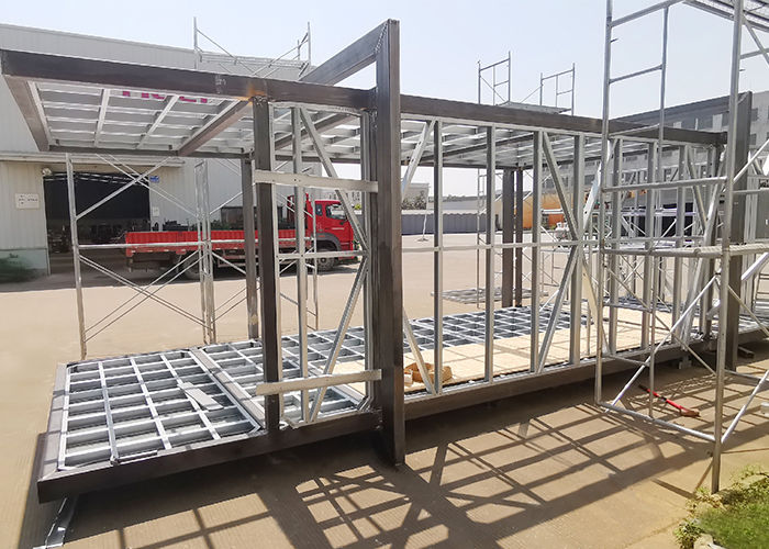 ICC ES Light Gauge Steel Frame Prefab Overwater Bungalows Garden/Yard Studio