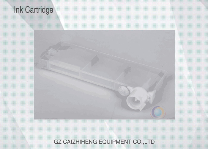 Eco Solvent Inkjet Printer Spare Parts 30cm Plastic White Ink Cartridge