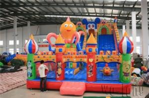 Quality hot giant kids Mickey inflatable Slide wholesale