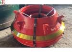 Manganese Steel Mn20Cr2 Impact Cone Crusher Wear Part Concave