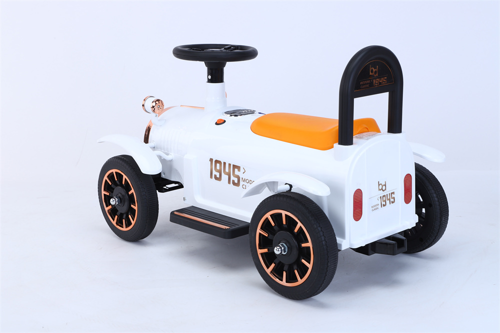 Unisex Early Education Battery Operated Kids Electric Toy Ride On Car With Remote Control