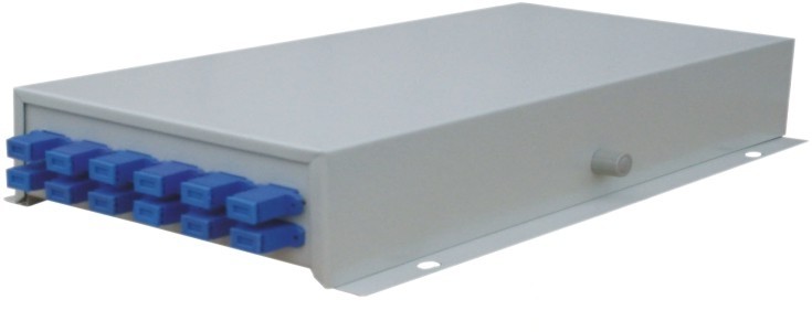 Desktop Type Ftth Fiber Optic Termination Box 330 X 183 X 70 Cm Size
