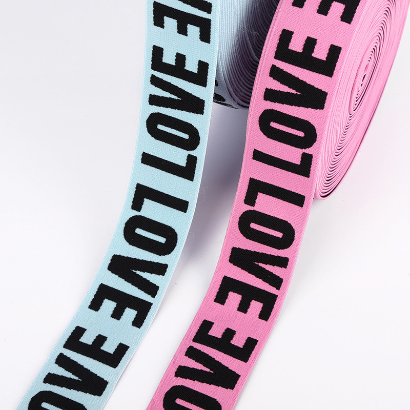 3cm Jacquard Elastic Ribbon And Webbing For Garment Accessories