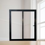 Aesthetic Slim Aluminium Doors Aluminium High Durability Double Glazed Patio