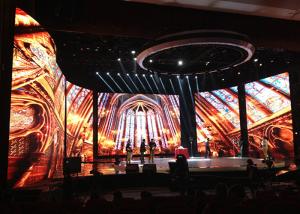 Quality ODM P3 Curve Stage Background Led Display Big Screen 64x64 Dots wholesale