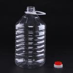 OEM Clear Pet Plastic Condiment Bottles 250ml 500ml 1l Cooking Oil Container