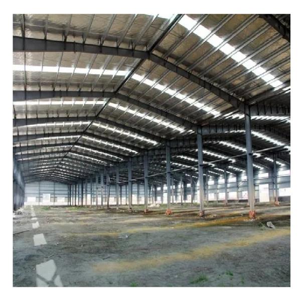 Customized Color Steel Structure Portal Frame For Industrial Commercial
