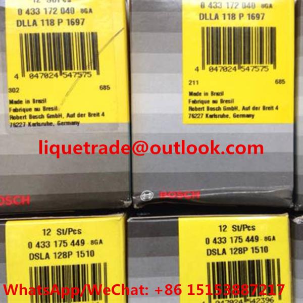 BOSCH INJECTOR NOZZLE 0433172040 , DLLA118P1697 Common Rail Nozzle 0 433 172 040