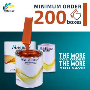 Quality 2K Orange Car Spray Paint Lacquer Scanner Spectrophotometer Auto Refinish Repair Automotive Paint wholesale