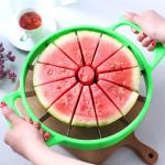 Commercial Buyer Stainless Steel Bamboo Watermelon Slicer Fruit Vegetable Cutter