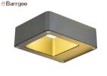 5Watt LED Outdoor Wall Lights Square Frame Aluminum Shell Shine Up And Down