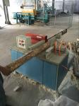 Pneumatic Log cutting off saw mill woodworking log cutter machine for round logs