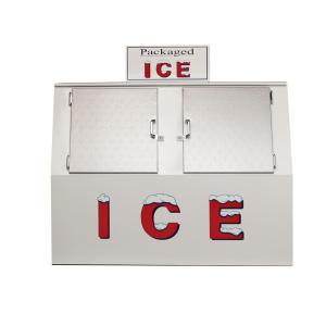 Quality 60 cu. ft. Ice Merchandise Double Slanted Door Ice Cube Freezer wholesale