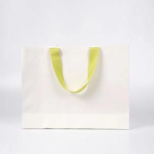 Quality White Varnishing Apparel Paper Bag 190gsm To 350gsm Jewelry Gift Pouches wholesale