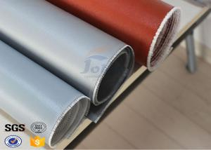 Quality 180 Degrees Flexible Ducting Colored Fiberglass Cloth With PVC Coated wholesale
