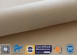 800℃ 600g Brown High Silica Cloth Fiberglass Fabric For Fire Blanket