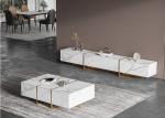 Wooden Modern Living Room TV Unit Matching Coffee Table
