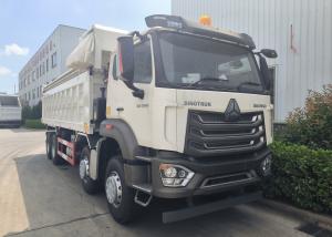 Quality Sinotruk Howo Tipper Dump Truck Brand New 380Hp Rhd 12Wheels 8 × 4 wholesale