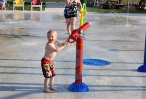 Quality Children 8 PSI Water Park Gun Toys 304 Stainless Steel Customized For Spray Park wholesale