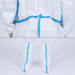 Medical Grade Adult Disposable Protective Suit Antibacterial Lightweight