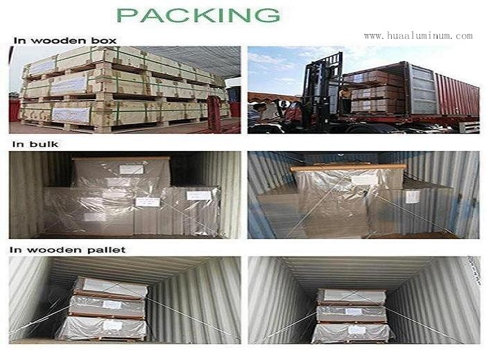 Weather Resistant 1250mm PVDF Aluminium Composite Panel Flat Surface