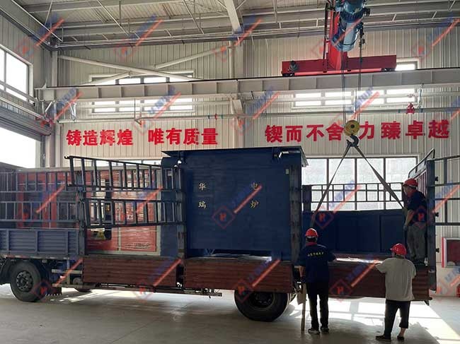 Low Noise Medium Frequency Melting Furnace Energy Saving Smooth Operation