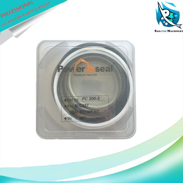 Hot sale good quality PC300-3 bucket cylinder seal kit for KOMATSU excavator