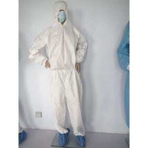 Quality Unisex Yellow White Isolation Hospital Ppe Gown Disposable wholesale