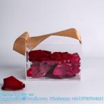 Clear Flower Girl Basket For Wedding - Acrylic Wedding Basket Decoration,