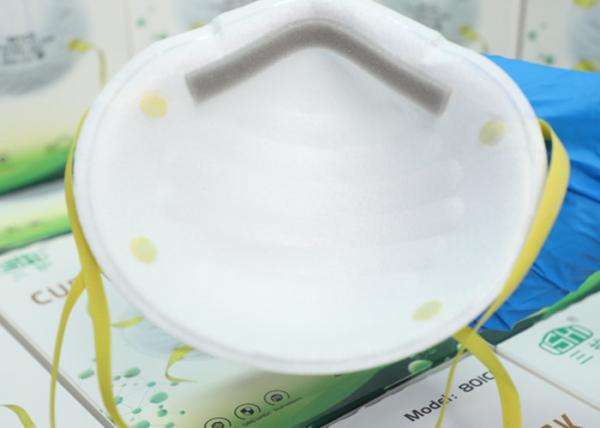 Cheap High Filtration N95 Face Mask , 4 Layer Niosh N95 Dust Mask Breathable for sale