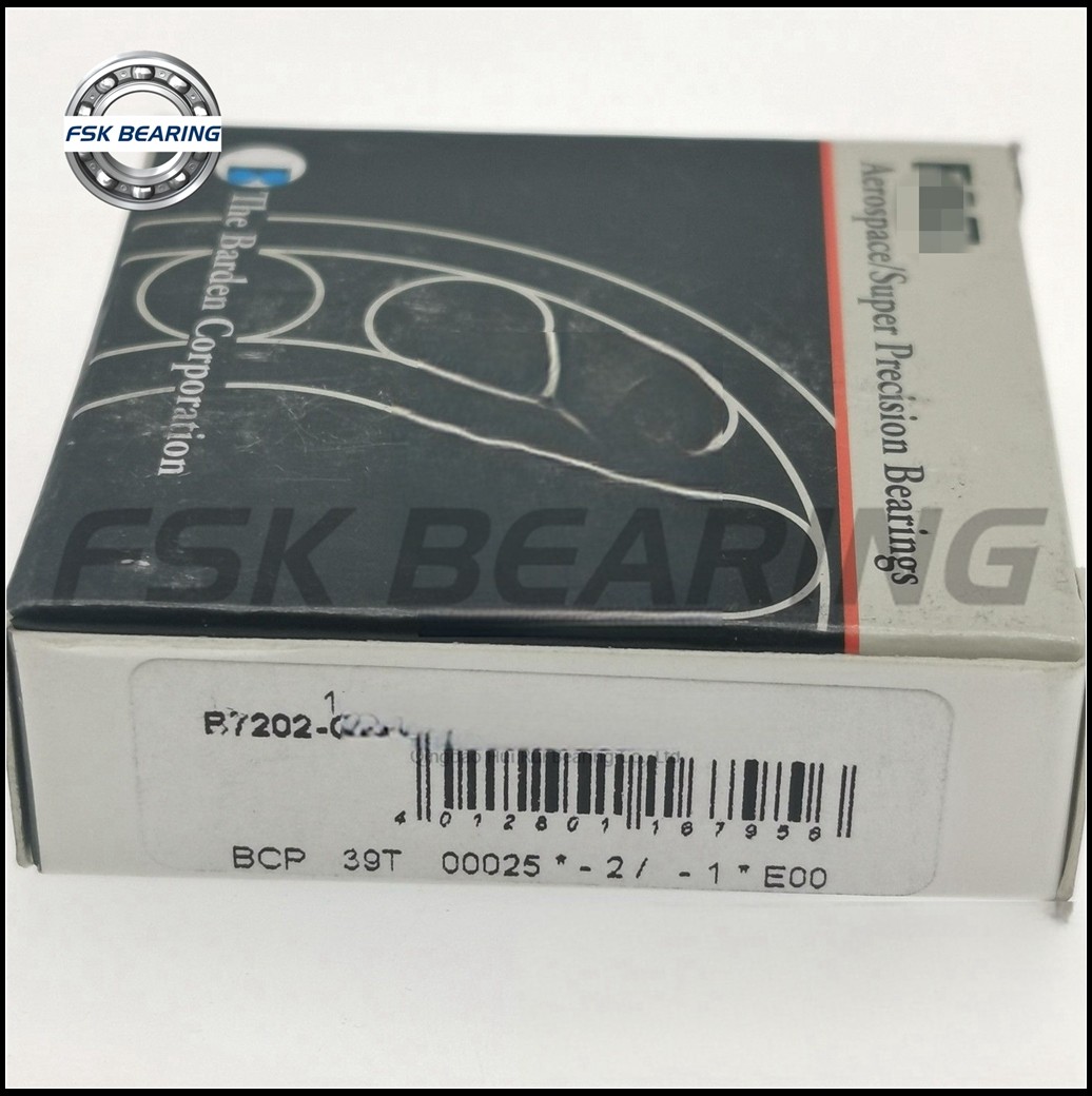 Large Steel Balls B7202-C-T-P4S-UL 7202CDG Angular Contact Ball Bearing 15*35*11 mm Single Row