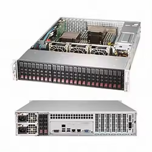 Supermicro 2U Rack GPU Server with 216BE1C-R920LPB Hard Drive Motherboard H12DSl-N6