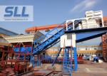 Commercial Mobile Concrete Batching Plant High Performance Simple Operation