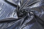 Fashion Clothes Pu Leather Faux Leather , Pearl Blue Coated Pu Leather Material