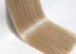 No Tangle European Human Hair Extensions Double Drawn Hair Wefts Extensions