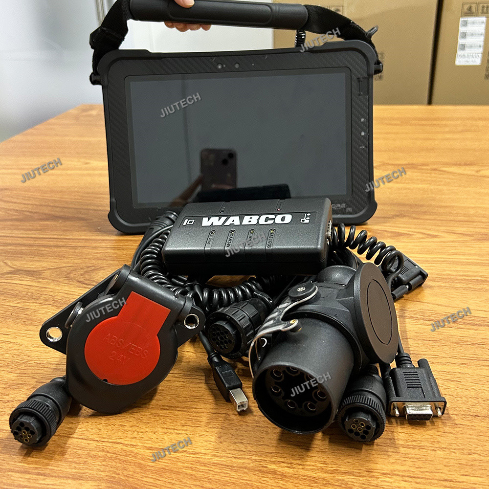 Newest WABCO DIAGNOSTIC KIT (WDI) WABCO Trailer and Truck Diagnostic Interface for Trucks+Xplore tablet