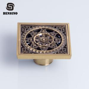 Quality 100mm Chrome Plated OEM Bathroom Floor Drain Strainer wholesale