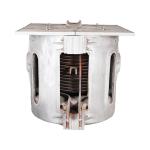 Electric 500KW Industrial Metal Melting Furnace Medium Frequency Induction