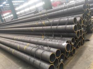 Quality MTC Round Carbon Steel Pipe Q235b Q345 A106 Welded Black wholesale