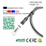 QSFPDD-200G-DAC2M 200G QSFPDD to QSFPDD DAC Direct Attach Cable Cables (Passive)