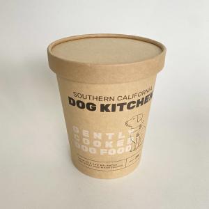 Quality Disposable Hot Soup Paper Cup With Lid 32oz 960ml Kraft Packaging Containers wholesale